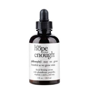 philosophy when hope is not enough 4 oz.